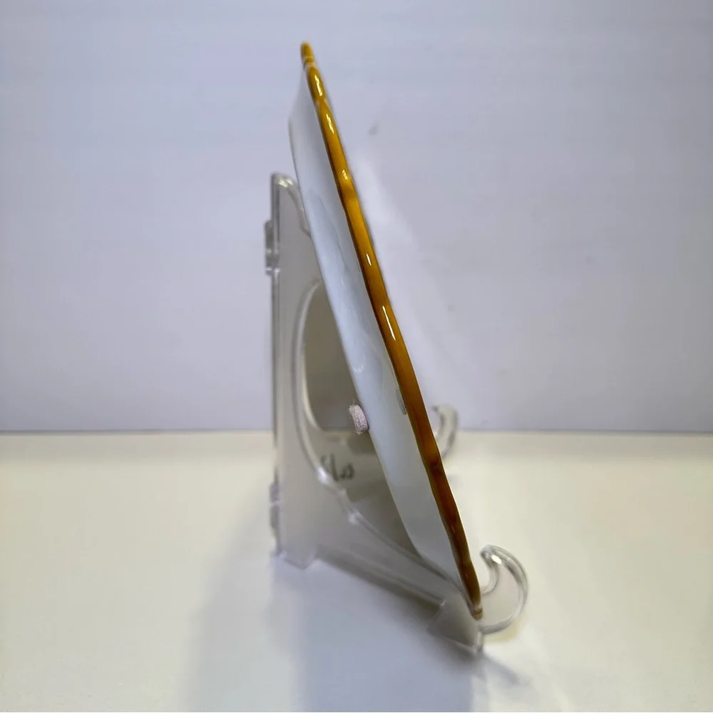 Pottery Barn Floral Charleston Serving Platter Yellow White Colorful 16.5”‎